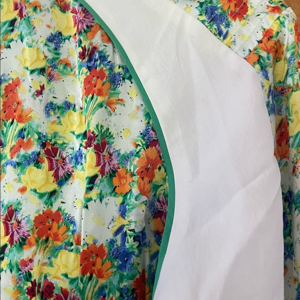 Rebecca Minkoff Silk Zip Up Jacket - Picture 3 of 15